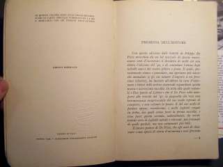 Filippo de Pisis Poesie, Vallecchi 1953