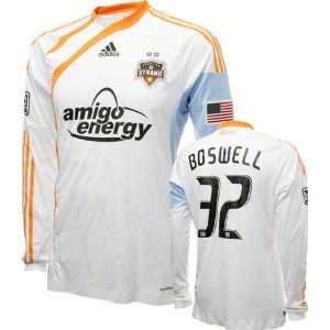 Bobby Boswell Game Used Jersey Houston Dynamo #31 Long Sleeve Away 