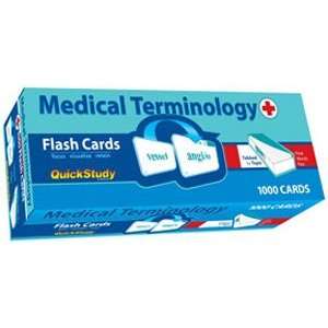  Medical Terminology Flash Card, Laminated Giude, sold by 