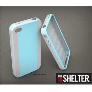  Shelter Case iPhone 4 Blue/Wht Electronics