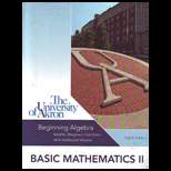 Beginning Algebra (Custom) 8TH Edition, Stefan Baratto (9780077448103 