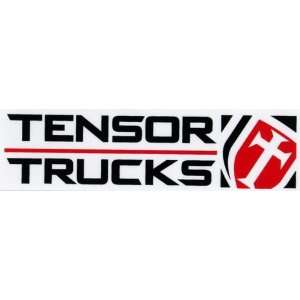  Tensor Chevron Logo Decal Single Skateboarding Decals 