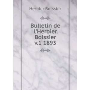 Bulletin de lHerbier Boissier. v.1 1893 Herbier Boissier Books