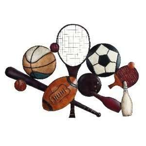   Art Sculpture Balls Badminton Table Tennis Tenni