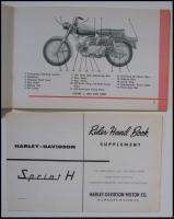 1963 Harley Davidson Aermacchi Sprint Owners Manual Rider Handbook 