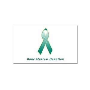  Bone Marrow Donation Awareness Rectangular Sticker Office 