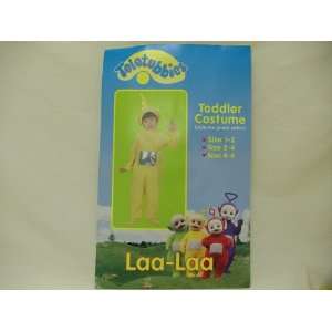  Teletubbies Toddler Costume Laa laa Size 1 2 Toys & Games