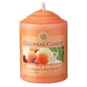   and Wheatgrass Scented Long Burning Votive Candle
