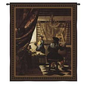  The Artist Studio by Jan Vermeer, 45x53