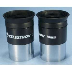  Celestron 20mm Light Weight Binocular Viewer Eyepiece Set 