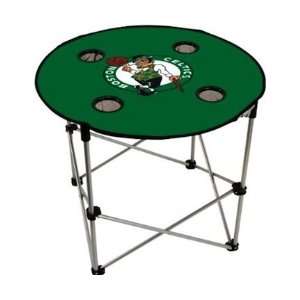  Boston Celtics Folding Table with Cup Holders Sports 