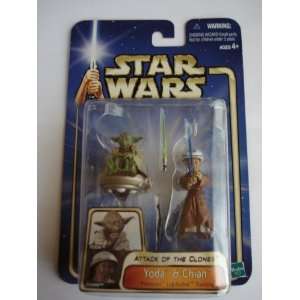  STAR WARS ATTACK OF THE CLONES YODA & CHIAN Everything 