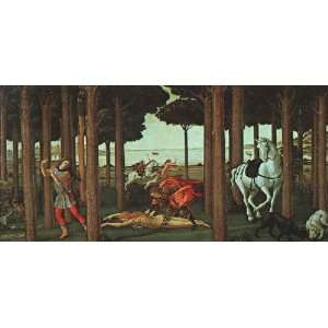   of Nastagio degli Onesti 2, By Botticelli Sandro 