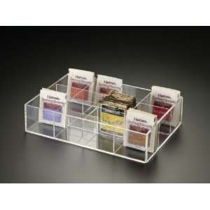  In drawer 12 Compartment Tea Bag Tray