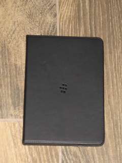 Blackberry PlayBook Black Portfolio Leather Tablet Case  