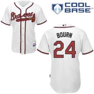  Michael Bourn Atlanta Braves Authentic Home Cool Base 