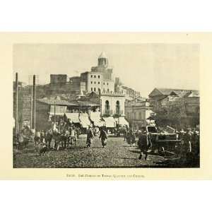  1906 Print Tbilisi Georgia Tiflis Tartar Quarter Cityscape 