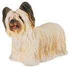 New Beautiful Skye Terrier Puppy Sculpture Statues Rare