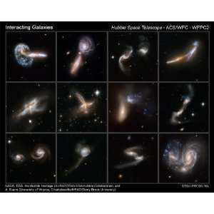  Hubble Space Telescope Astronomy Poster Print   Cosmic 