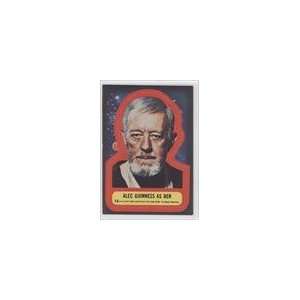  1977 Star Wars Stickers (Trading Card) #13   Alec Guinness 
