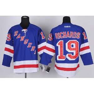  Brad Richards Jersey New York Rangers #19 Blue Jersey Hockey 