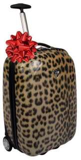 Heys USA Exotic XCASE 20 Carry On Luggage Case LEOPARD 806126000074 