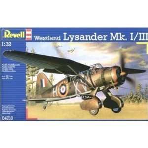  04710 1/32 Westland Lysander MK I/III Toys & Games