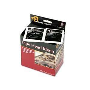  Tape Head Kleen Pad, Individually Sealed Pads, 5 x 5, 80 