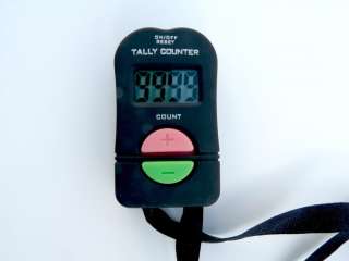 Tally Counter Hand Held   Golf Head Inventory digital G  