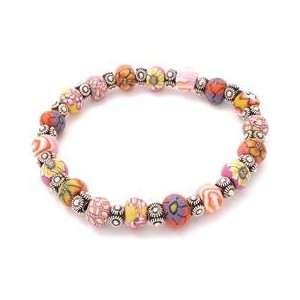  Macy Collection Retired Small Bead Bracelet with Sterling 