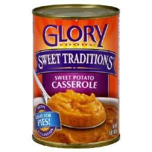 Glory Foods Sweet Potato Casserole, Package of 12 14oz Cans  
