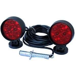    LED Magnetic Tow Truck Tail Brake Turn Towing RV Lights Automotive