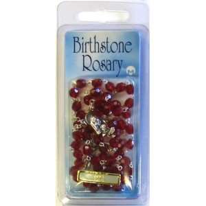   Rosary 6mm Crystal Rosary in Clamshell Packaging (Malco 48 243 07