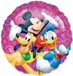 MICKEY Mouse Donald DUCK Pluto (1) 18 Mylar Balloon  