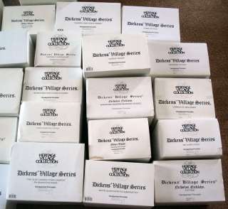 Huge Dickens Village & 12 Days Of Christmas Collection/Lot Department 