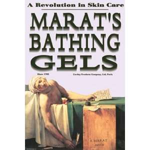  Marats Bathing Gels A Revolution in Skin Care   Poster 