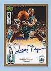 MUGGSY BOGUES 2008/09 UPPER DECK LINEAGE COLLECTION AUTOGRAPH AUTO