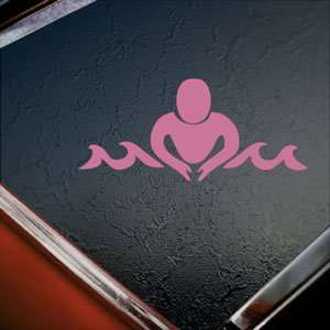  BreastStroke Swimming Swimmer Pink Decal Window Pink 