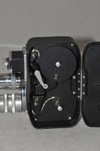 Rare Vintage Collectable Bolex Paillard D8L Cine Movie Camera & Lenses 
