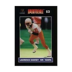  Collectible Phone Card $2. Lawrence Dawsey (WR Tampa Bay 