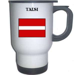  Latvia   TALSI White Stainless Steel Mug Everything 