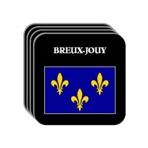  Ile de France   BREUX JOUY Set of 4 Mini Mousepad 