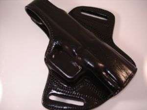 Tagua Black Leather belt holster for Ruger sr9c sr40c  