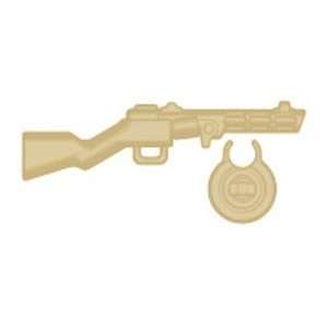 BrickArms Exclusive 2.5 to 4 Inch Scale Figure Style LOOSE Weapon PPSH 