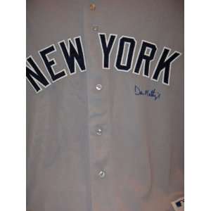  Don Mattingly New York Yankees Autographed Authentic Grey 