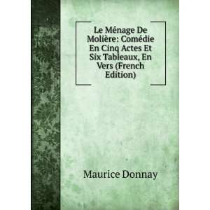   Actes Et Six Tableaux, En Vers (French Edition) Maurice Donnay Books