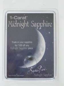 Midnight SAPPHIRE 1 Carat Oval 7x5mm Loose Gemstone  