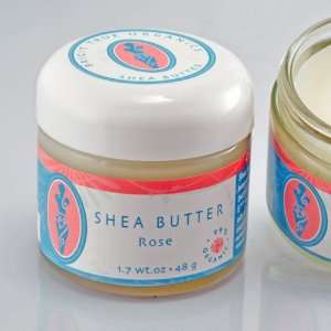  Brigit True Organics  ROSE Shea Butter, 1.7 oz. (99% 
