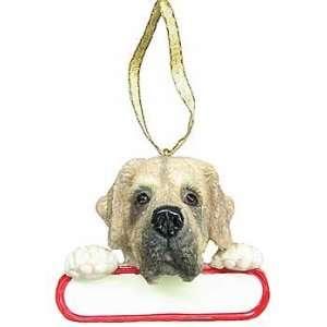  Personalizable English Mastiff Christmas Ornament