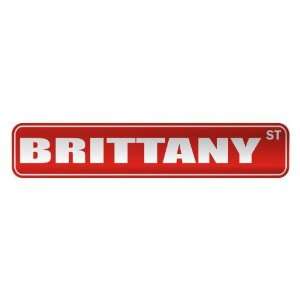   BRITTANY ST  STREET SIGN NAME